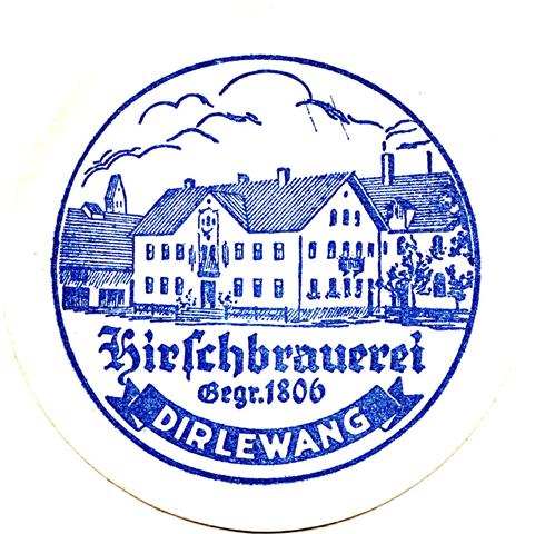 dirlewang mn-by hirsch rund 1a (215-brauereizeichnung-blau) 